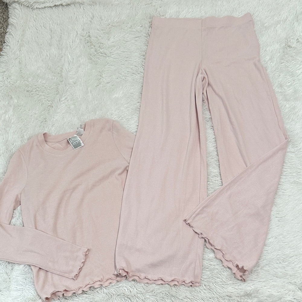 H&M Pink Pajama Set